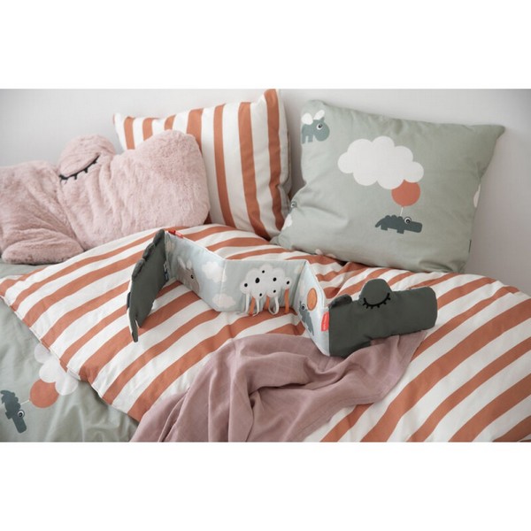 Продукт Done by Deer Croco - Разгъваща се мека книжка - 0 - BG Hlapeta