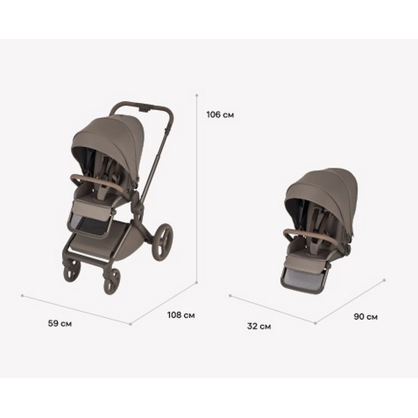 Продукт Anex FLO - Бебешка количка 2 в 1 - 0 - BG Hlapeta