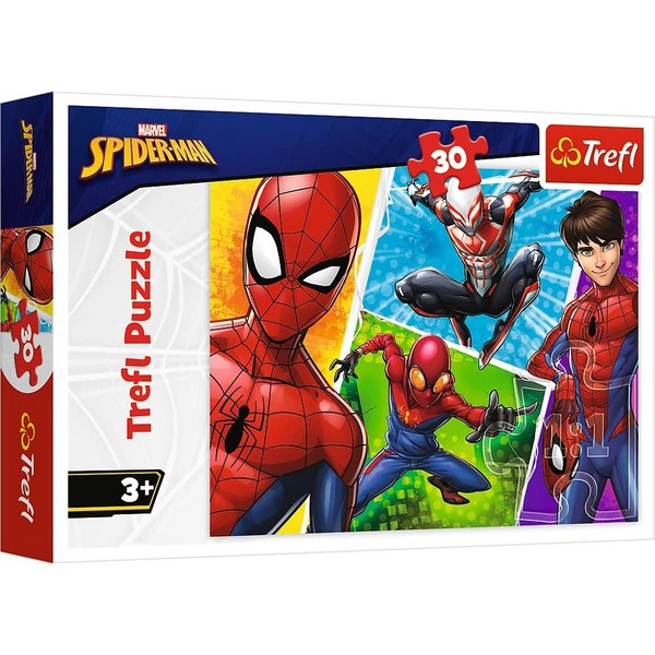 Trefl Marvel Spider - Пъзел с 30 парчета