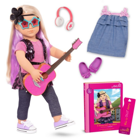 Battat Our Generation Лайла - Кукла с аксесоари и книга 46 см