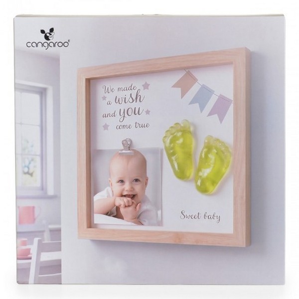 Продукт  Cangaroo First Steps - Отпечатък за ръка/краче със снимка - 0 - BG Hlapeta