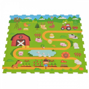 Moni Toys Farm - Мек пъзел с принт