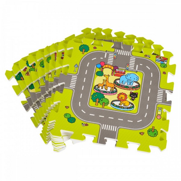 Продукт Moni Toys Road - Мек пъзел с принт - 0 - BG Hlapeta