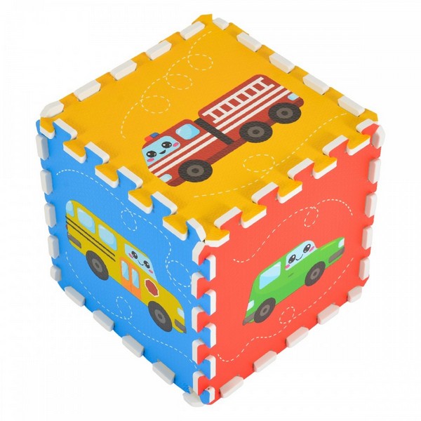 Продукт Moni Toys Vehicle - Мек пъзел с принт - 0 - BG Hlapeta