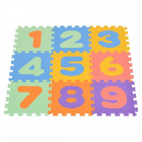 Moni Toys Numbers - Мек пъзел с принт