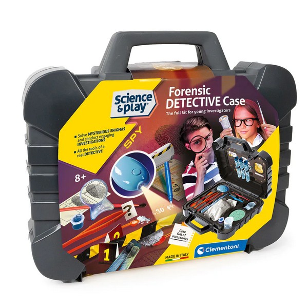 Продукт CLEMENTONI SCIENCE PLAY Детективски Куфар - Игра - 0 - BG Hlapeta