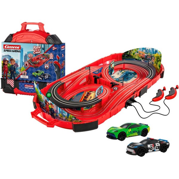 Carrera Полицейско преследване - Състезателна писта в куфарче, 2.77м