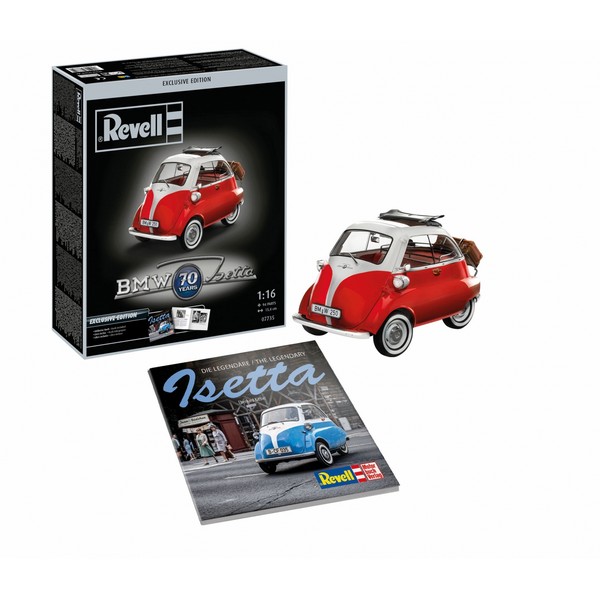Продукт Revell Автомобил BMW Isetta - Сглобяем модел ексклузивно издание 70-та годишнина, 94 части - 0 - BG Hlapeta