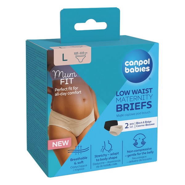 Продукт Canpol - Бикини за бременни L 2 бр. - 0 - BG Hlapeta