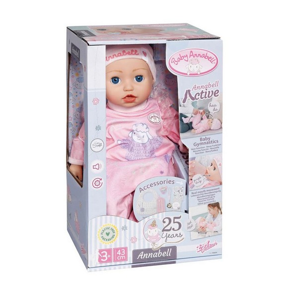 Baby Annabell - Интерактивна Кукла 43 см