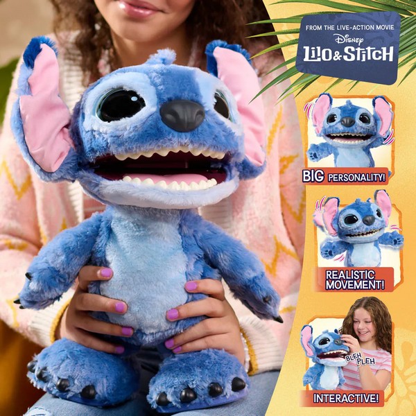 Продукт STITCH ULTIMATE - Интерактивният танцуващ със 100 звука и реакции - 0 - BG Hlapeta