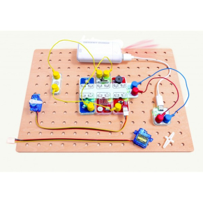 Hape LabBox - Образователен комплект изследване на вериги - Про ниво, 34 части Hape LabBox - Образователен комплект изследване на вериги - Про ниво, 34 части