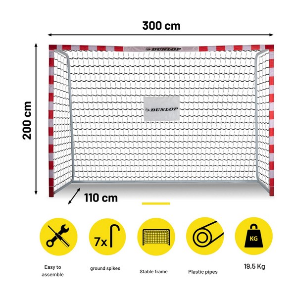 Продукт Dunlop - Футболна врата 300x200x110 см - 0 - BG Hlapeta