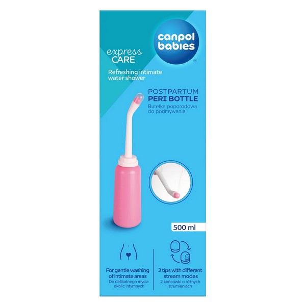 Продукт Canpol babies Peri - Следродилна бутилка за миене - 0 - BG Hlapeta