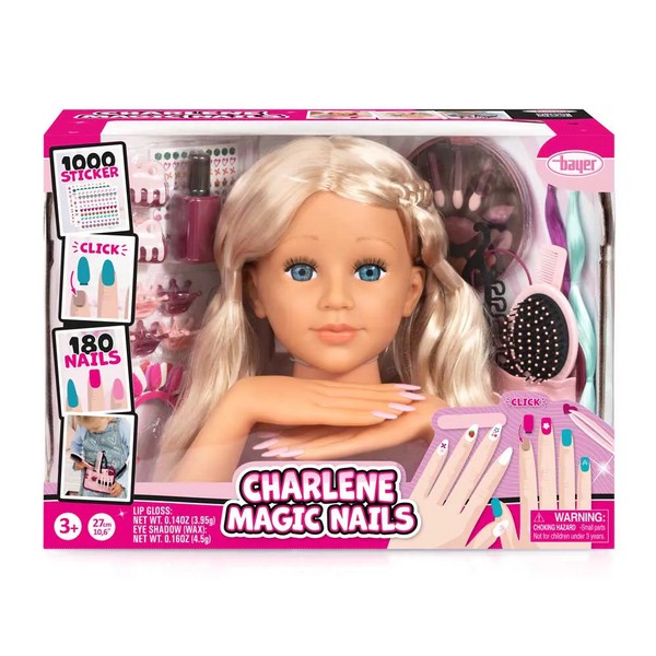 Продукт Bayer Charlene - Модел за Прически с Магически Нокти - 0 - BG Hlapeta