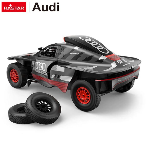 Продукт RASTAR AUDI RS Q e-tron E2 - Джип с Отварящи се врати R/C 1:14 - 0 - BG Hlapeta
