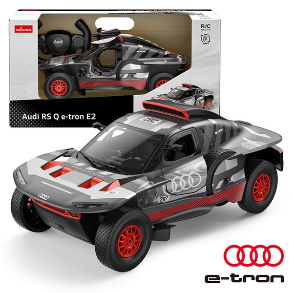 Продукт RASTAR AUDI RS Q e-tron E2 - Джип с Отварящи се врати R/C 1:14 - 0 - BG Hlapeta