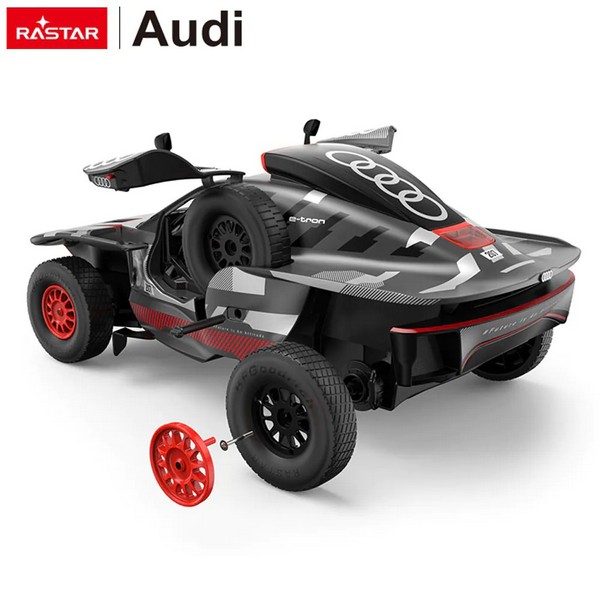 Продукт RASTAR AUDI RS Q e-tron E2 - Джип с Отварящи се врати R/C 1:14 - 0 - BG Hlapeta