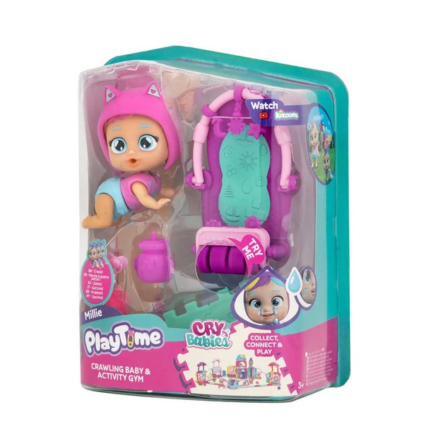 Продукт IMC CRYBABIES Millie PLAY TIME - Кукла с активна гимнастика - 0 - BG Hlapeta