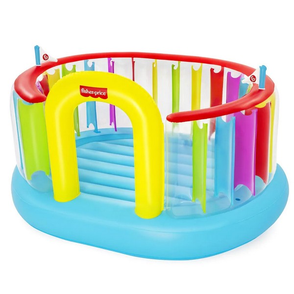 Продукт BESTWAY FISHER PRICE Bouncetopia - Надуваем Замък - 0 - BG Hlapeta