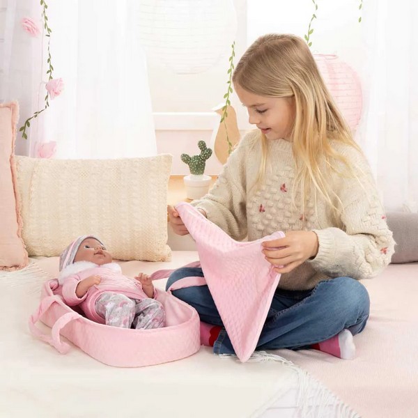 Продукт BAYER Reborn - Кукла Бебе 38см. с Кош - 0 - BG Hlapeta