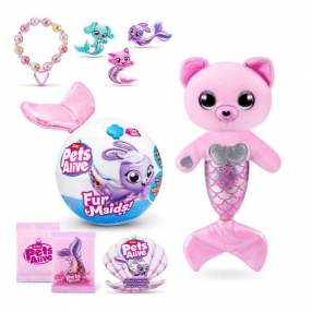 FURMAIDS Pets Alive Плюшено животинче, Русалка изненада