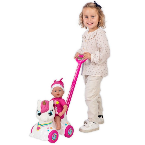 Продукт LT Dollicorn Ride-On - Кукла 37 см. с  еднорог - 0 - BG Hlapeta