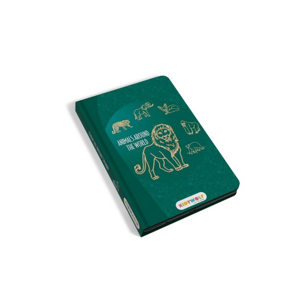 Продукт KIDYWOLF Животните по света - Таблет за рисуване с LCD екран (30 карти) - 0 - BG Hlapeta