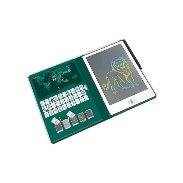 Продукт KIDYWOLF Животните по света - Таблет за рисуване с LCD екран (30 карти) - 0 - BG Hlapeta