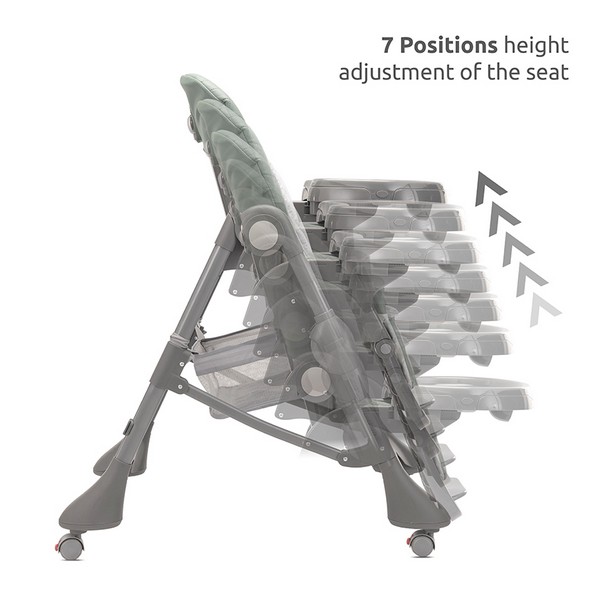 Продукт Lorelli BELLISSIMO - Столче за хранене, еко кожа - 0 - BG Hlapeta