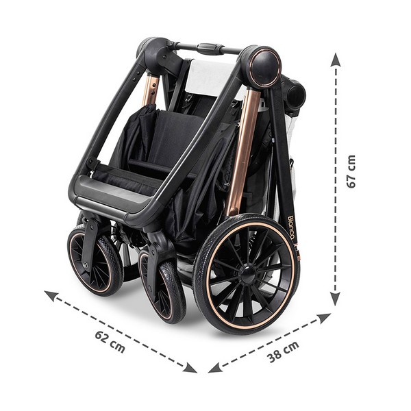 Продукт Lorelli BIANCA - Детска количка  3в1 (стол за кола ARIA LUXE) - 0 - BG Hlapeta