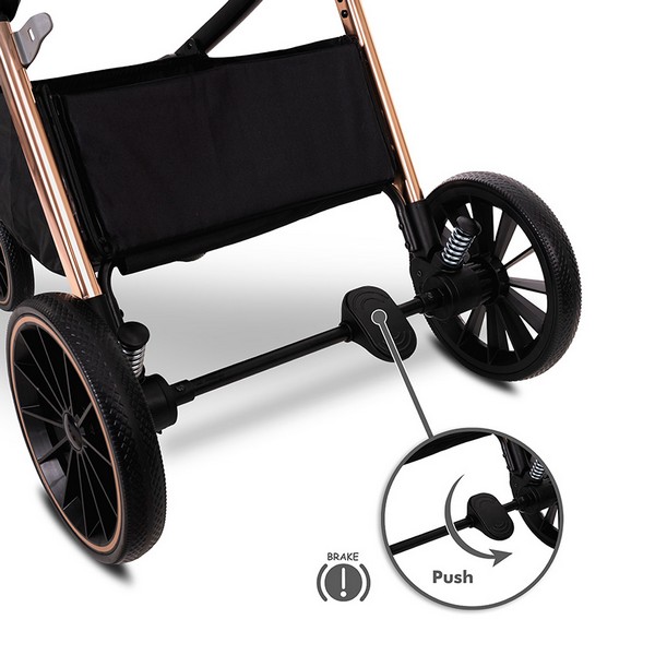 Продукт Lorelli BIANCA - Детска количка  3в1 (стол за кола ARIA LUXE) - 0 - BG Hlapeta