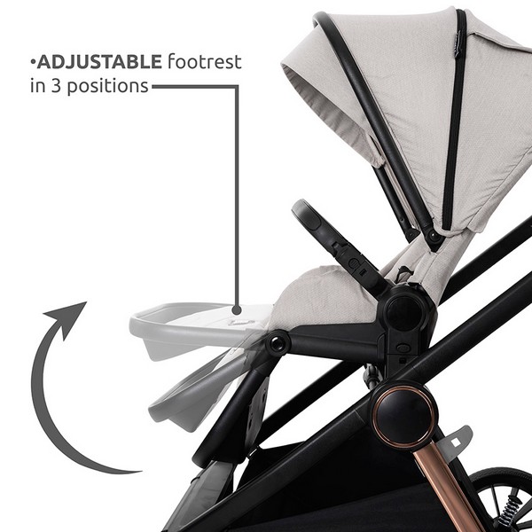 Продукт Lorelli BIANCA - Детска количка  3в1 (стол за кола ARIA LUXE) - 0 - BG Hlapeta