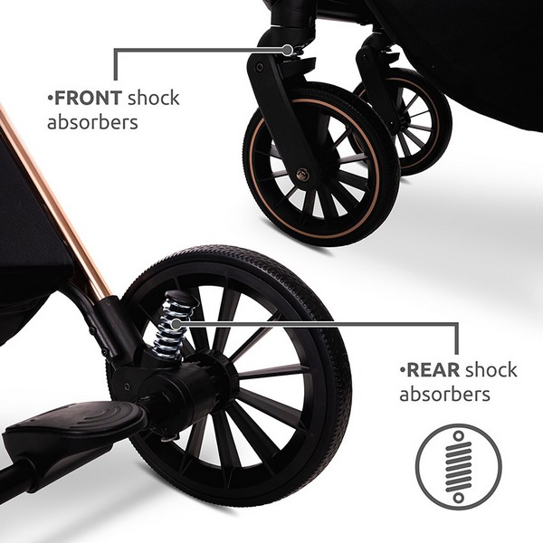 Продукт Lorelli BIANCA - Детска количка  3в1 (стол за кола ARIA LUXE) - 0 - BG Hlapeta