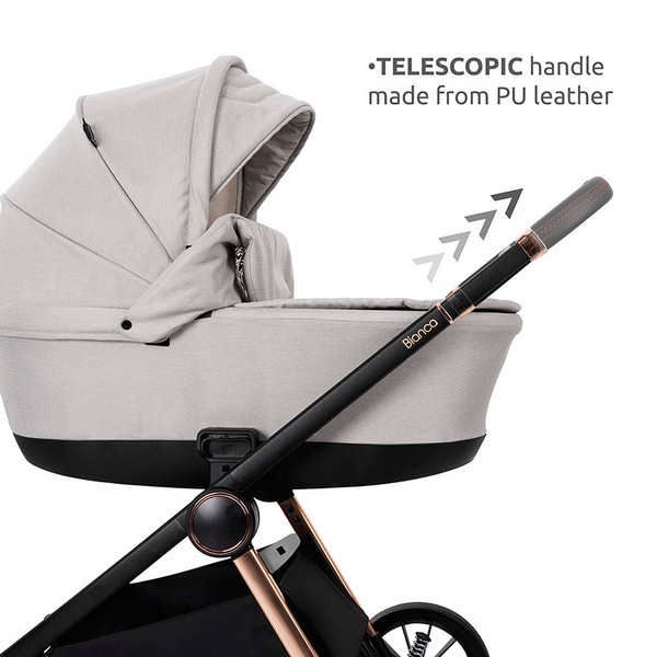 Продукт Lorelli BIANCA - Детска количка  3в1 (стол за кола ARIA LUXE) - 0 - BG Hlapeta