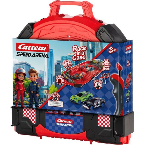 Продукт Carrera Полицейско преследване - Състезателна писта в куфарче, 2.77м - 0 - BG Hlapeta