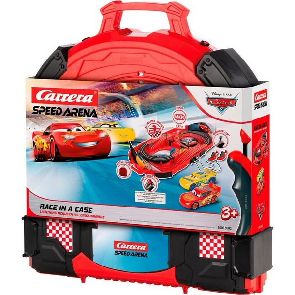 Продукт Carrera Disney Pixar Cars - Състезателна писта в куфарче, 2.77м - 0 - BG Hlapeta