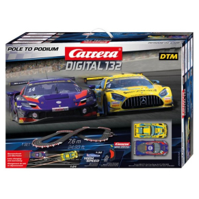 Carrera Pole to Podium - Състезателна писта, 7.6м Carrera Pole to Podium - Състезателна писта, 7.6м