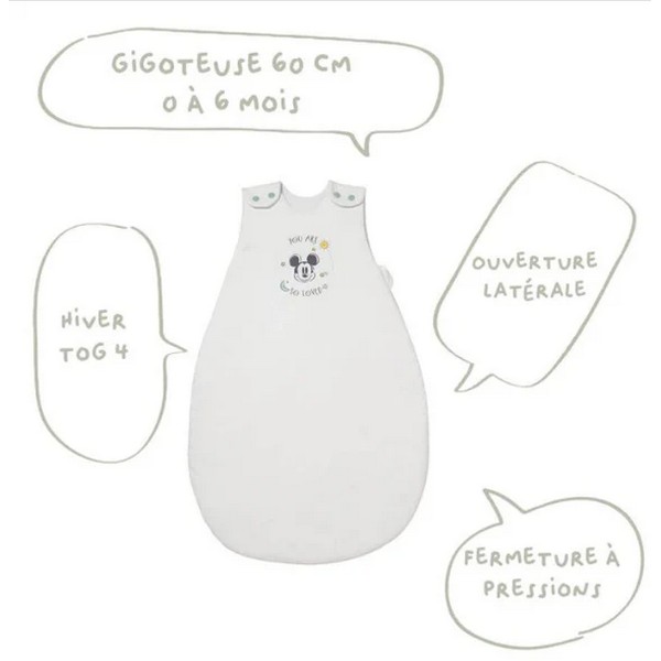 Продукт Babycalin Good Morning  - Зимен Спален Чувал 0-6 Месеца, 65 см - 0 - BG Hlapeta