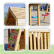GINGER HOME - Голяма Детска Дървена Къщичка за Двор с Пързалка, 2 Люлки, Катерушка и Пясъчник – 250×150×267 см 5