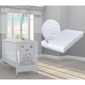 Bambino casa Dolce Mio grigio - Креватче +ПОДАРЪК матрак Primavera Baby Luxe 