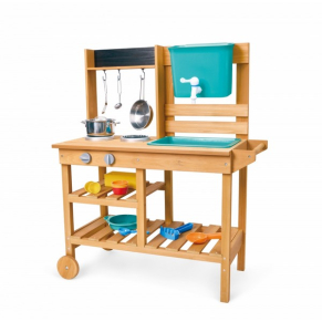 Hape - Детски игрален комплект външна кухня с аксесоари