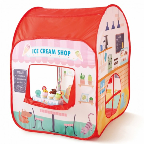 Hape Магазин за сладоледи и бургери - Палатка за игра