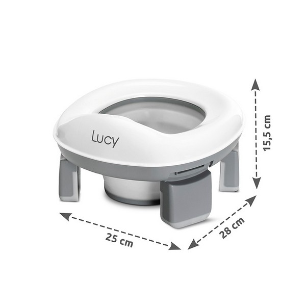 Продукт Lorelli LUCY - Сгъваемо преносимо гърне 2в1 - 0 - BG Hlapeta