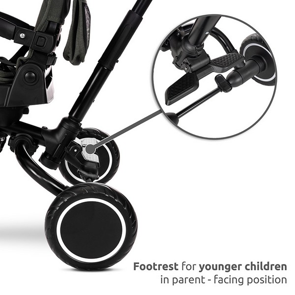 Продукт Lorelli FRECCIA - Сгъваема триколка с ротация на 360 градуса - 0 - BG Hlapeta