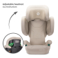 Продукт Lorelli GROWGO - Сгъваем стол за кола Isofix, 100-150 см. - 3 - BG Hlapeta