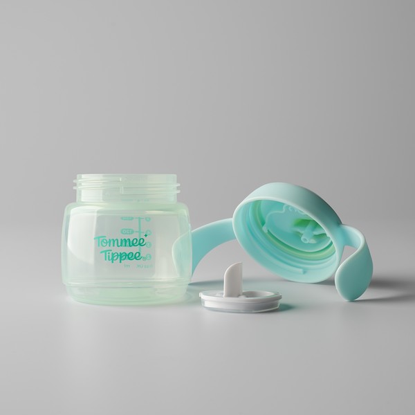 Tommee Tippee STARTER SPOUT - НЕРАЗЛИВАЩА СЕ ЧАША С МЕК НАКРАЙНИК И ДРЪЖКИ 150мл 4м+,