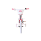 Продукт Volare Hello Kitty 16 инча - Детски велосипед с контра - 4 - BG Hlapeta