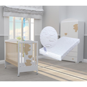 Bambino casa Amore naturale + ПОДАРЪК матрак Primavera - Бебешко легло Bambino casa Amore naturale + ПОДАРЪК матрак Primavera - Бебешко легло