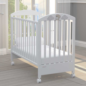 Bambino Casa Jolie cot bianco - Бебешко легло